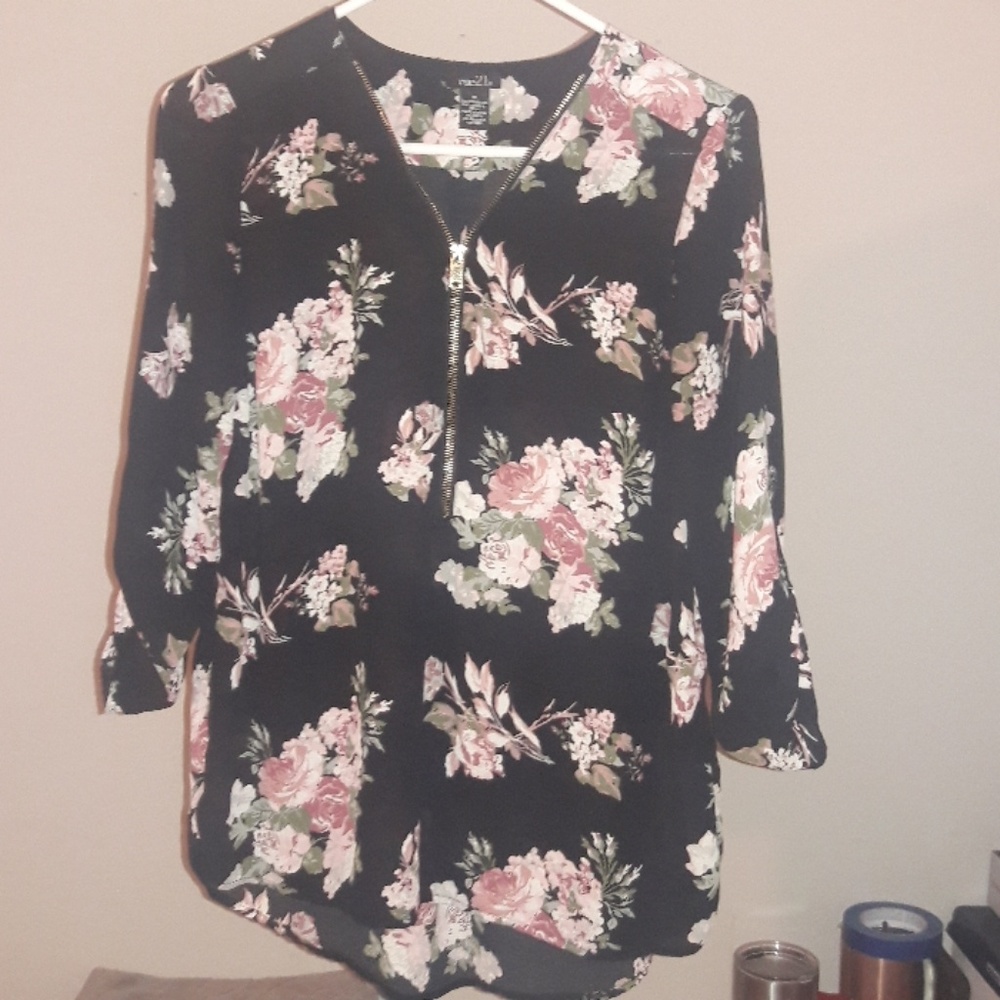 Rue 21 Floral Blouse